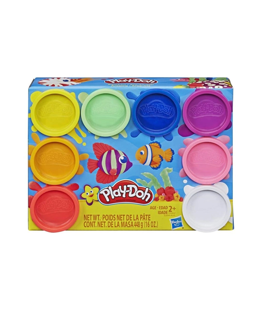 Play-Doh 8-Pack Rainbow Non-Toxic Modeling Compound with 8 Colors