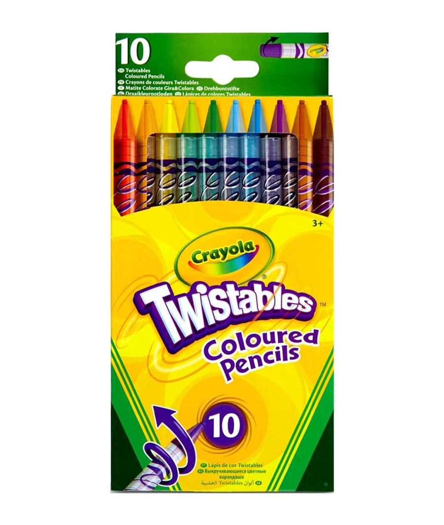CRAYOLA TWISTABLE COLOURED PENCILS