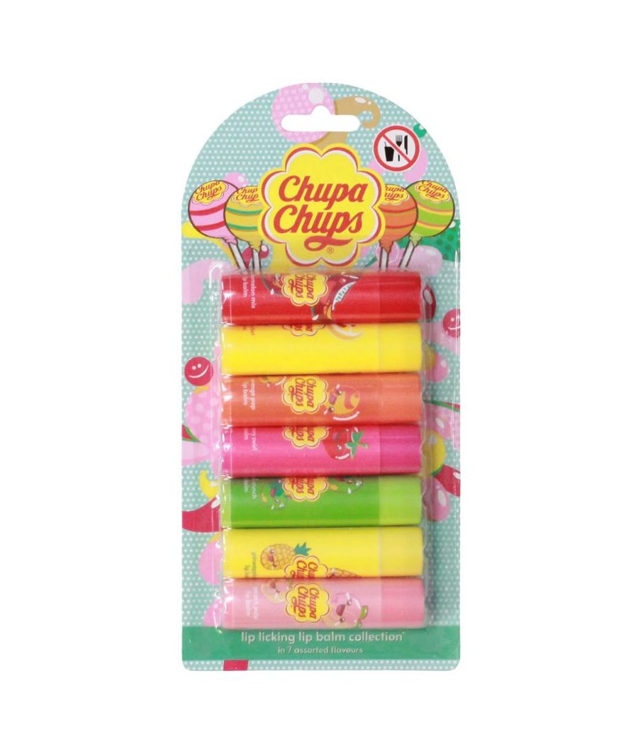 Chupa Chups 7pcs Lip Balm Gift Set