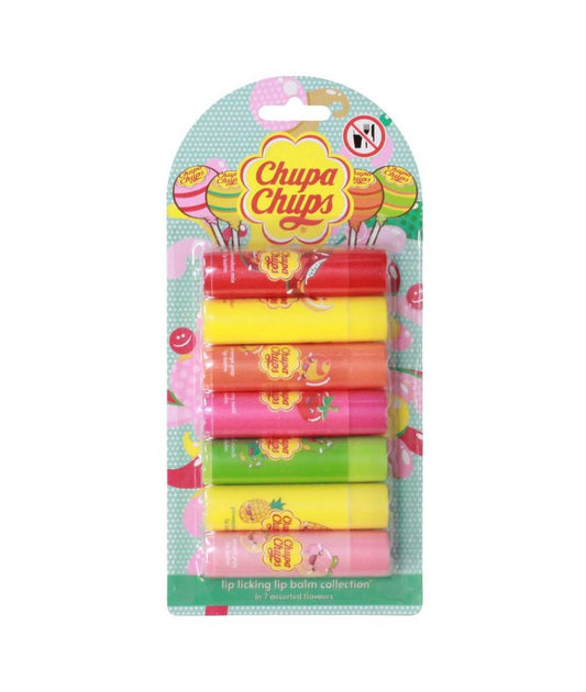 Chupa Chups 7pcs Lip Balm Gift Set