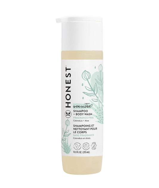 The Honest Company 2-in-1 Cleansing Shampoo + Body Wash 10 fl oz/295 ml