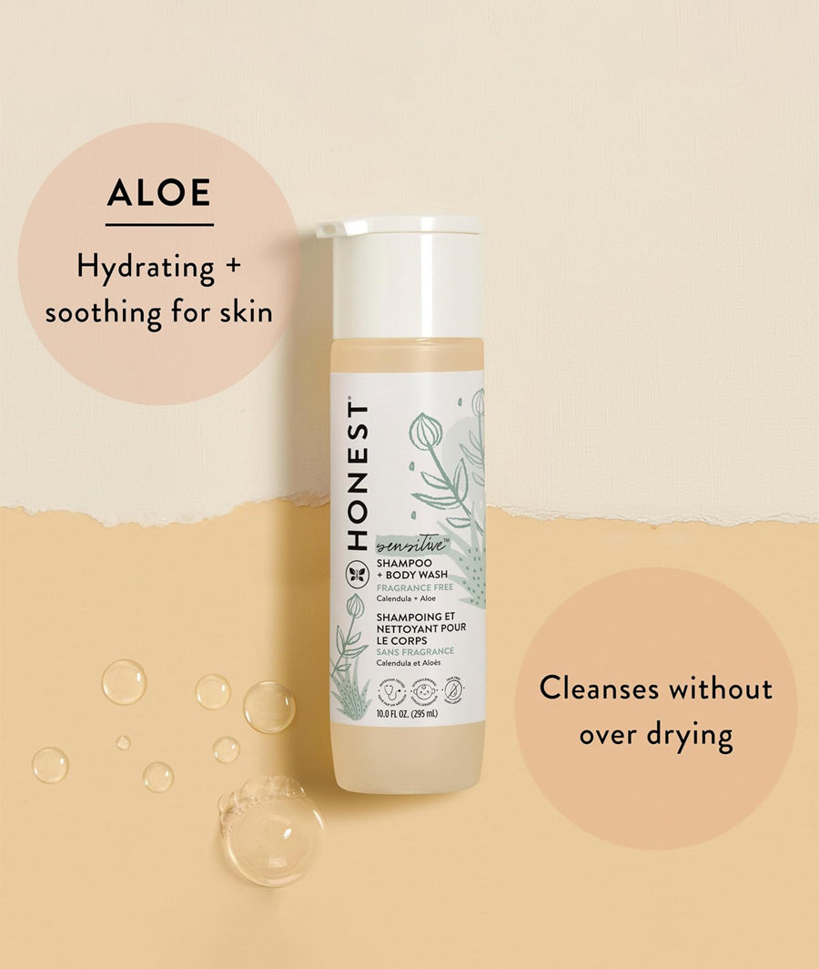 The Honest Company 2-in-1 Cleansing Shampoo + Body Wash 10 fl oz/295 ml – Image 4