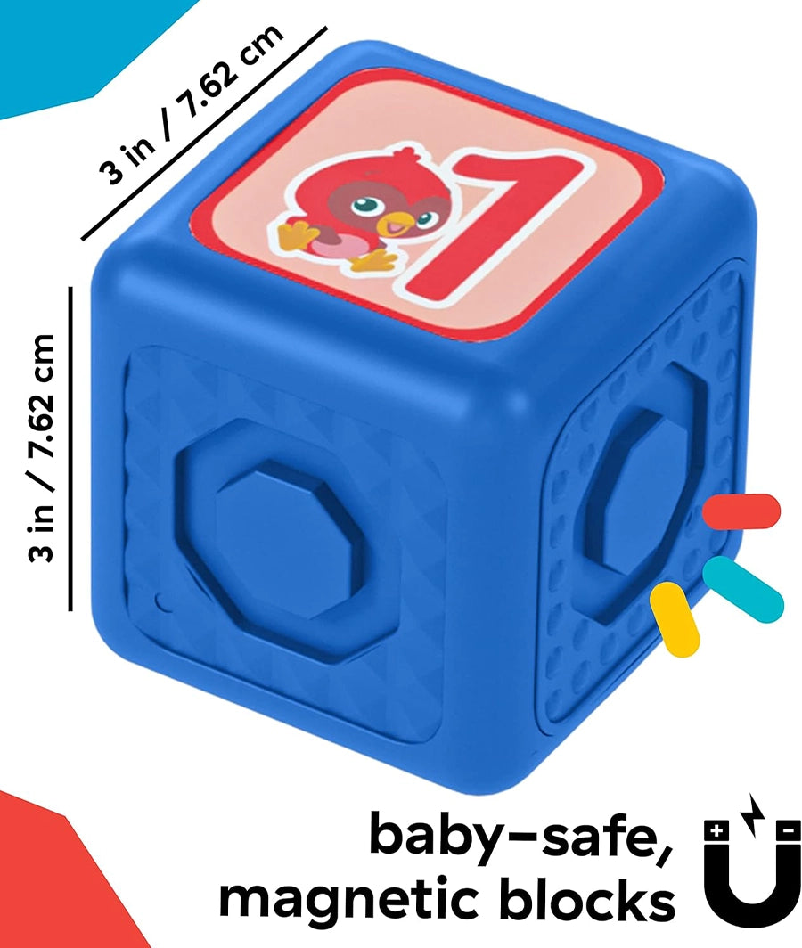 Baby Einstein, Connectables Dive &amp; Soar Magnetic 11-Piece Activity Blocks Age 6 Months and up – Image 5