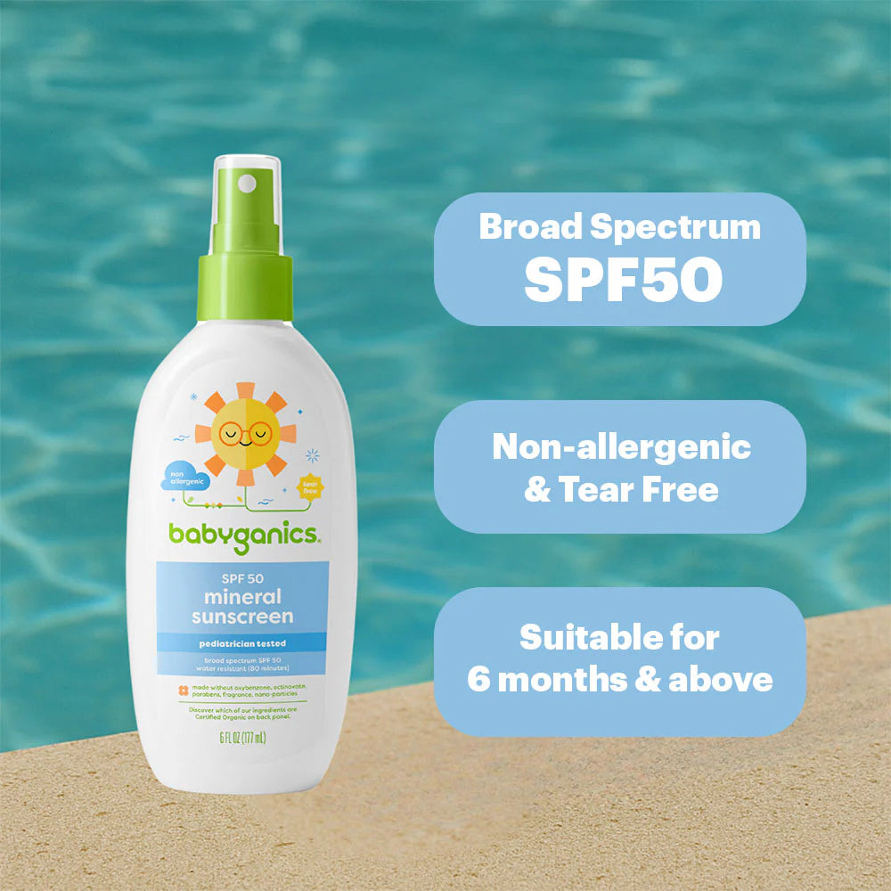 mineral sunscreen spray spf 50+, 177ml – Image 3