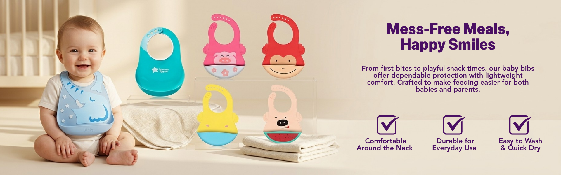 Girls Bibs & Accessories