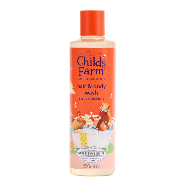 Childs Farm hair &amp; body wash organic sweet orange - 250ml
