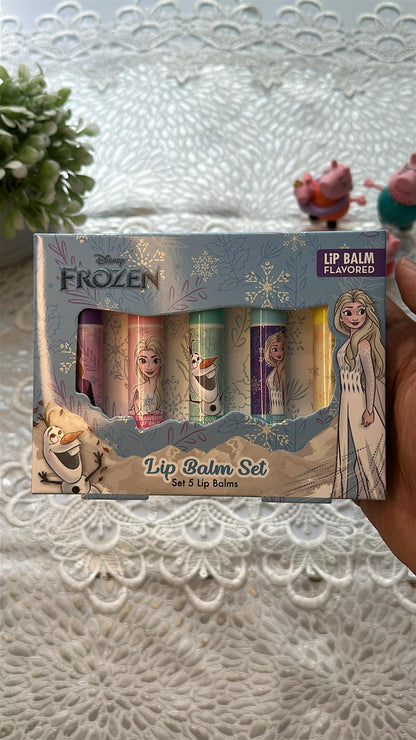 Disney Frozen Flavoured Lip Balm Set Pack of 5