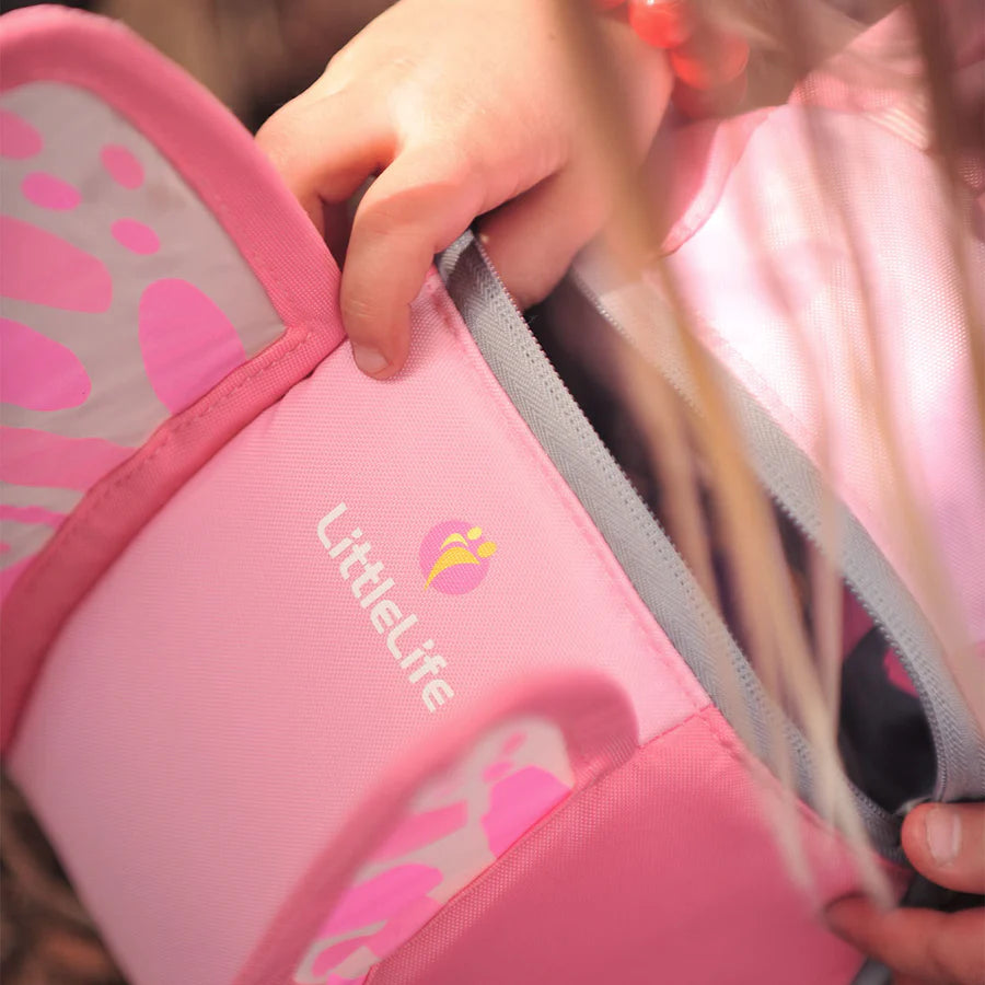 LittleLife Toddler Backpack With Rein Butterfly – Image 5