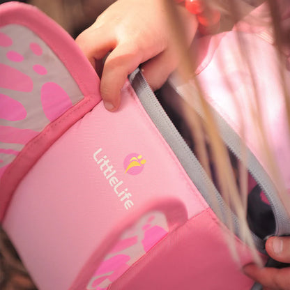 LittleLife Toddler Backpack With Rein Butterfly – Image 5