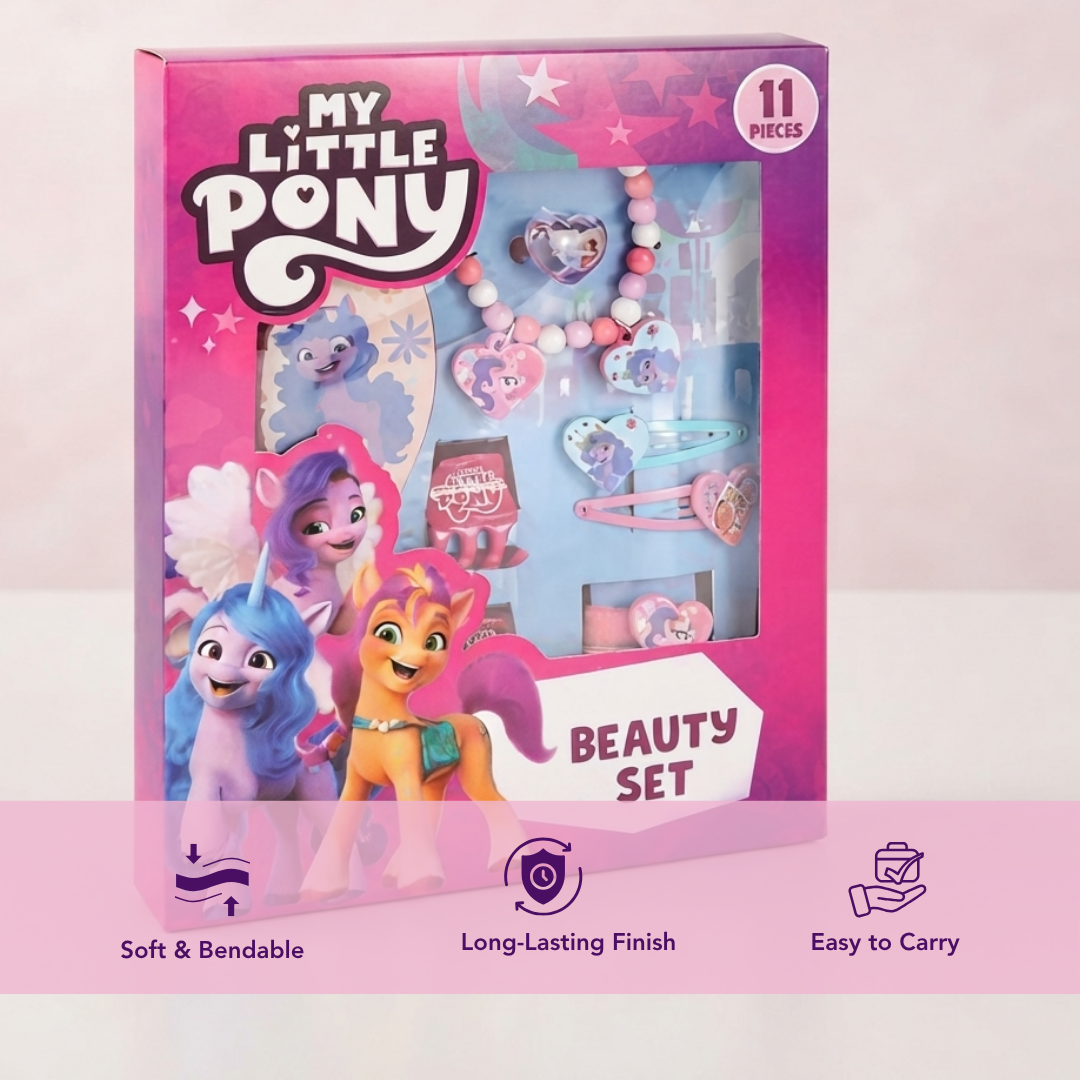 My Little Pony 11pcs Hair &amp; Jewelry Beauty Set
