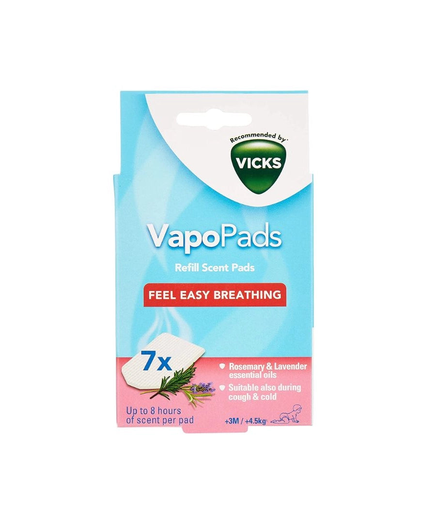 Vicks Rosemary and Lavender VapoPads Refill - Pack of 7