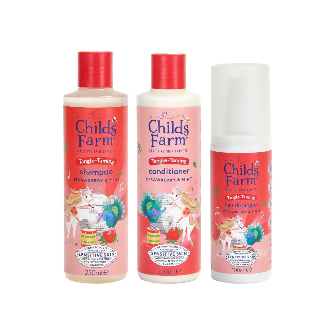 Childs Farm Kids Tangle Taming Hair Regime Bundle