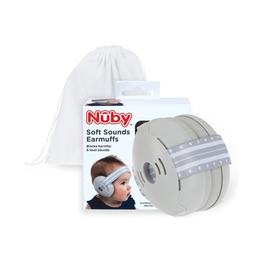 Nuby SOFT SOUNDS - Adjustable baby earmuffs