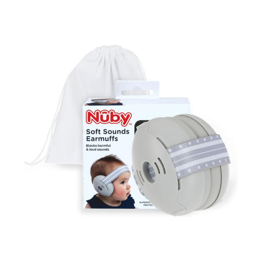Nuby SOFT SOUNDS - Adjustable baby earmuffs