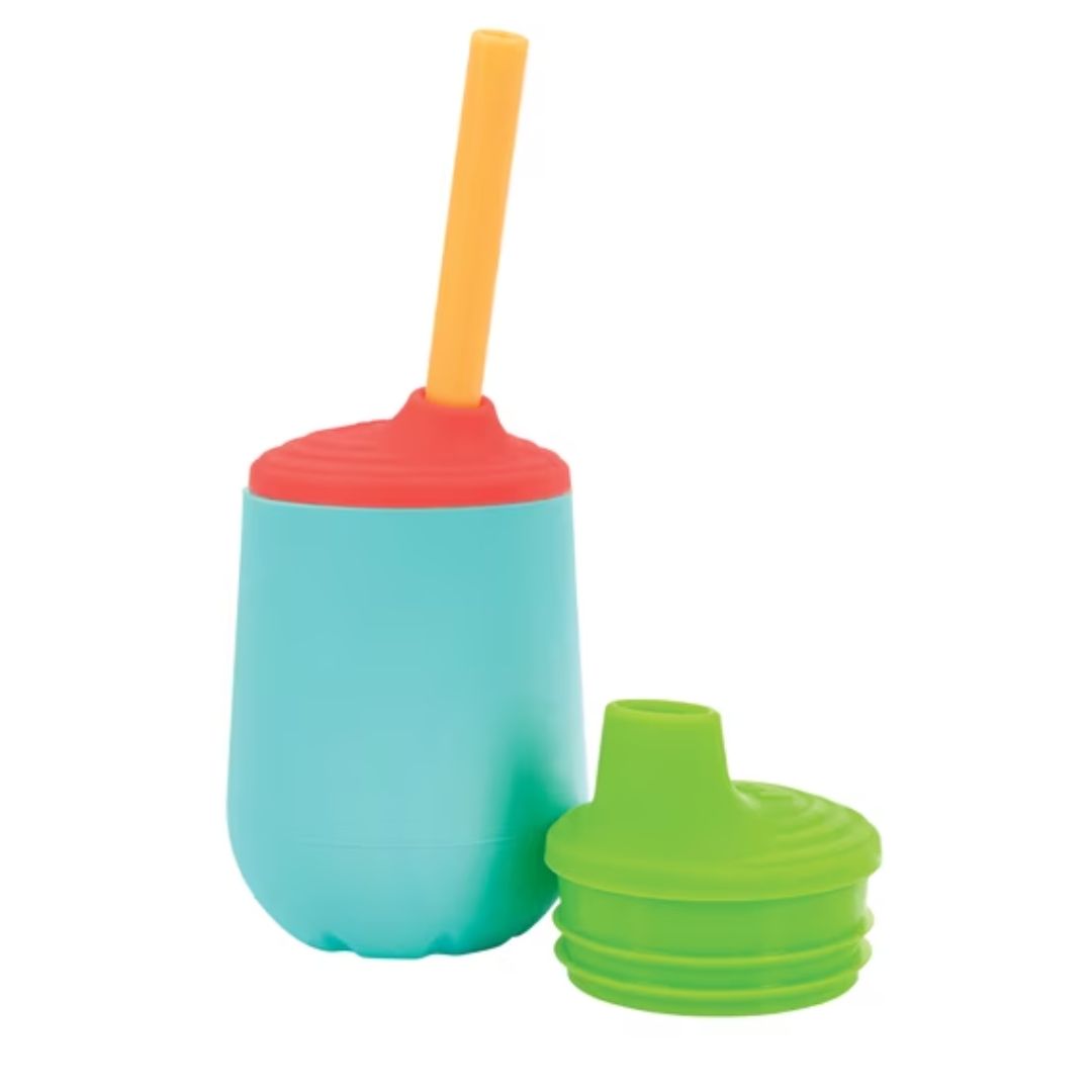 Nuby Baby's 3-Stage Training Silicone Sippy Cup, 118 ml
