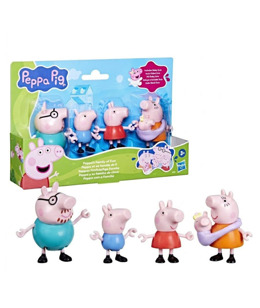 PEPPA PIG Peppa's Family of Five with Baby Evie