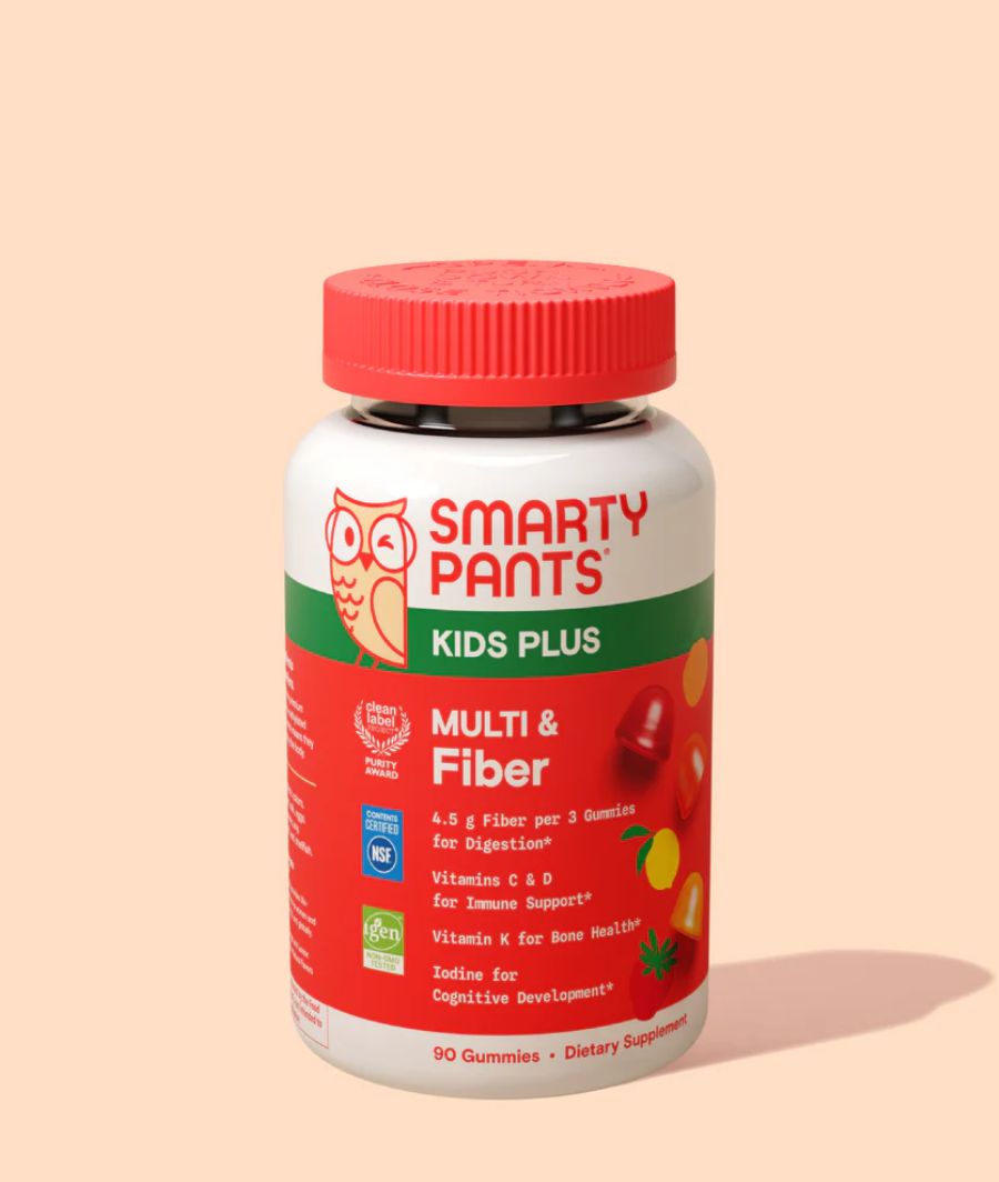 SmartyPants  Kids Plus Multi & Fiber