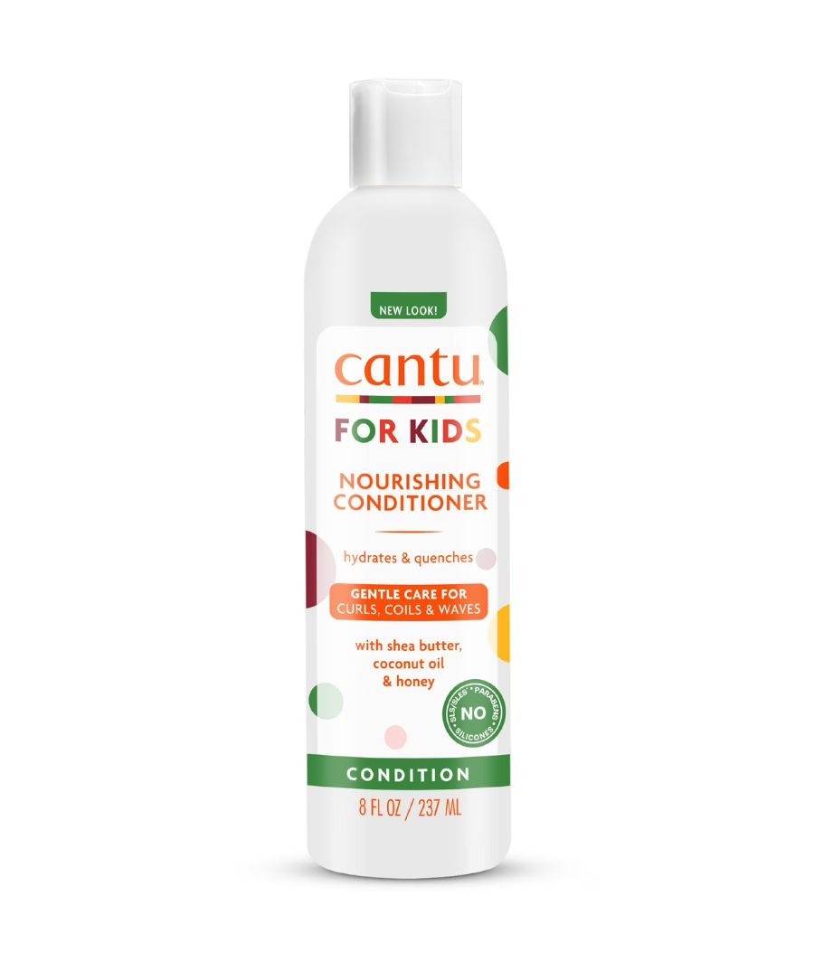 Cantu Care for Kids Nourishing Sulfate-Free Conditioner with Shea Butter, 8 fl oz/237 ml