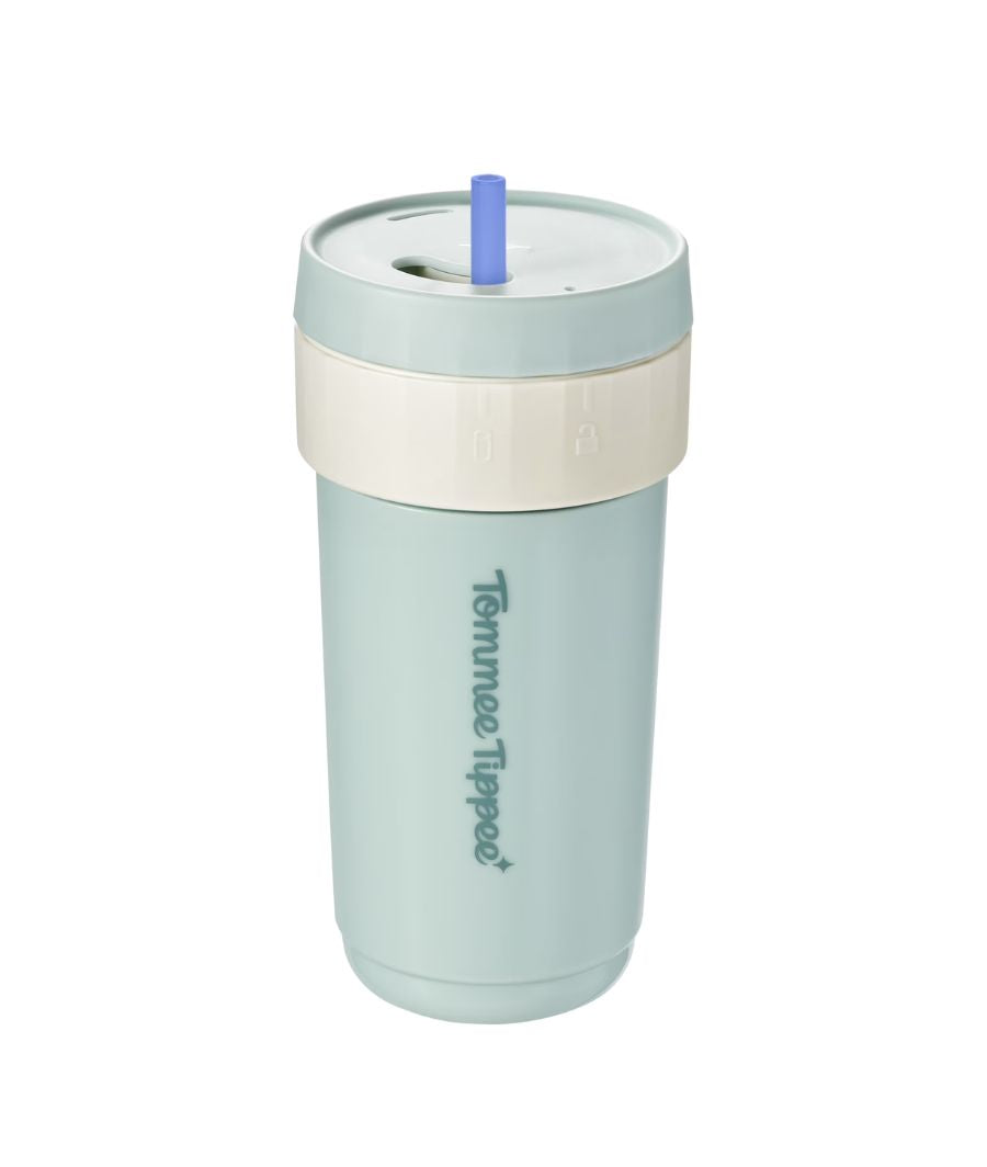 Tommee Tippee 3-in-1 Cup, Insulated Convertible Cup, 18 Months+ Mint, 1 Pack