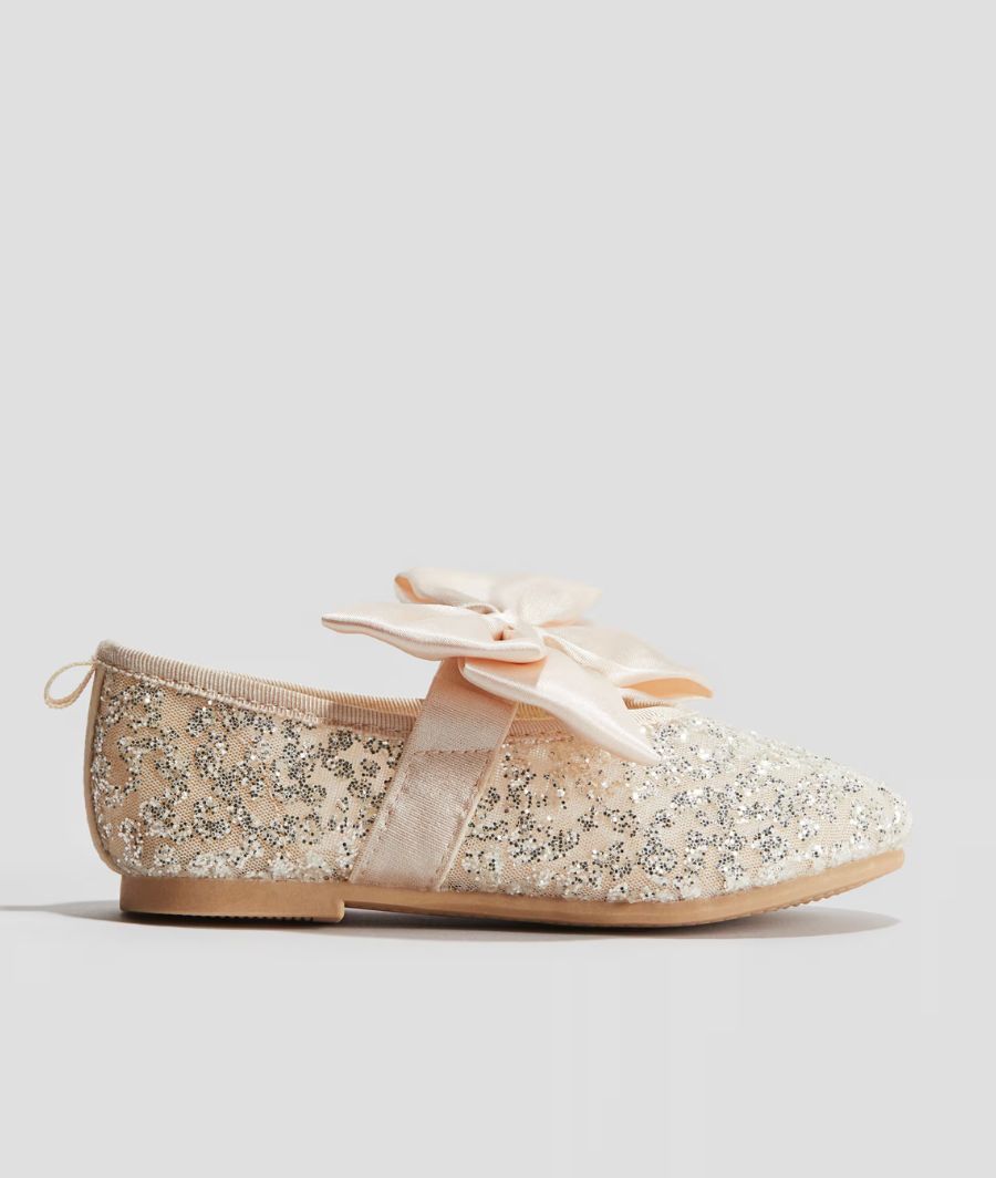 Bow-detail ballet pumps (UK 13/7-9years old) – Image 3