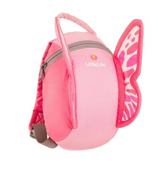 LittleLife Toddler Backpack With Rein Butterfly