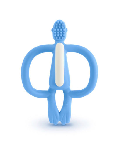 Matchstick Monkey Original Teething Toy - blue – Image 3