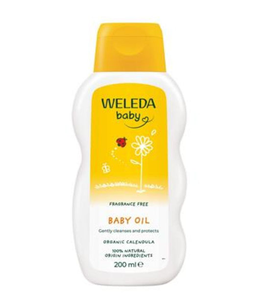 Weleda Calendula Baby Oil Fragrance Free