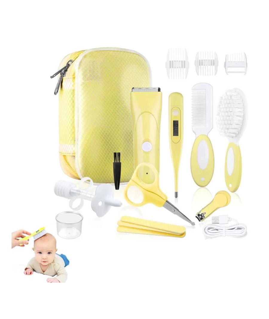 Baby Grooming Kit - Baby Hair Clipper, Baby Health Care Kit - 16PCS