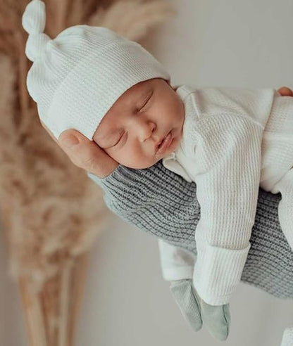 Newborn Baby Mittens Infant Gloves No Scratch Mittens Cotton Gloves for 0-6 Months – Image 3