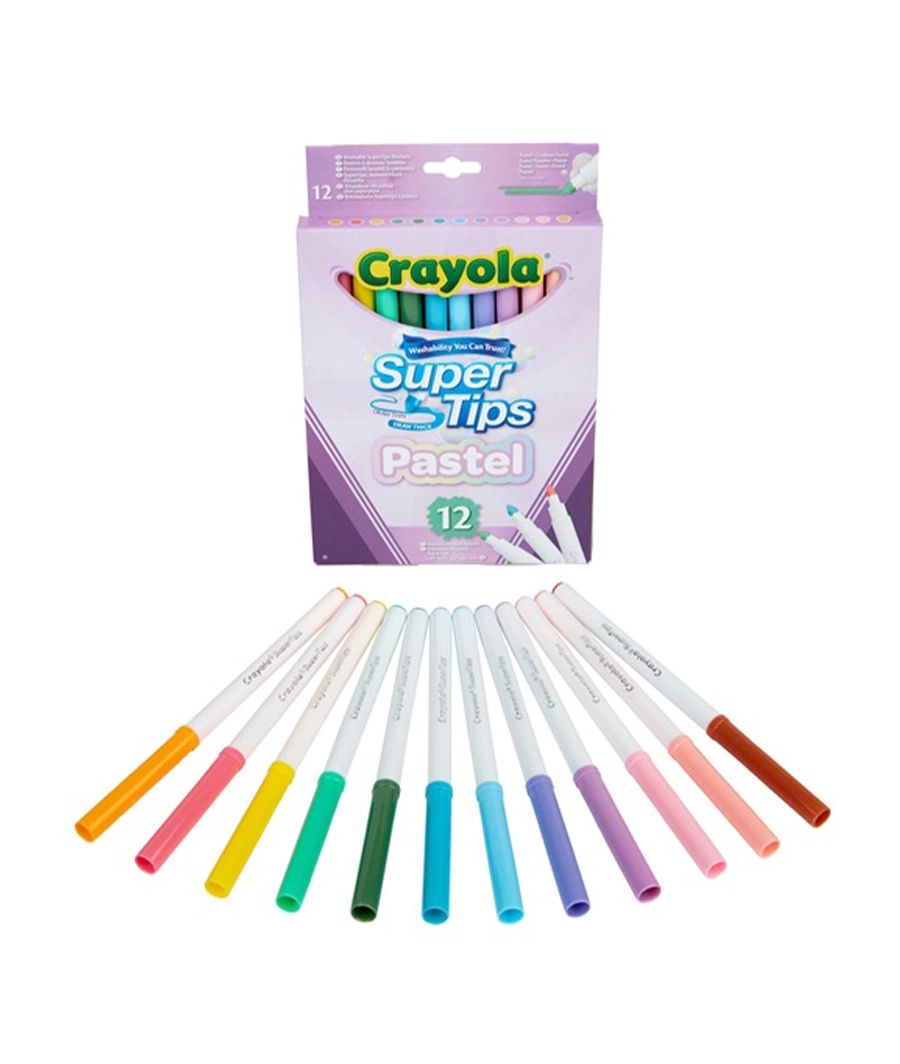 12 Pastel Supertips