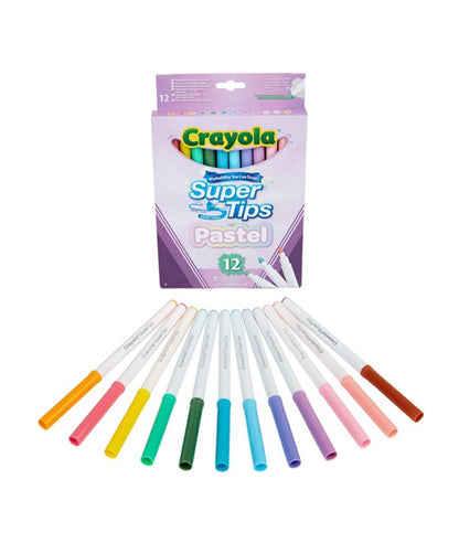 12 Pastel Supertips