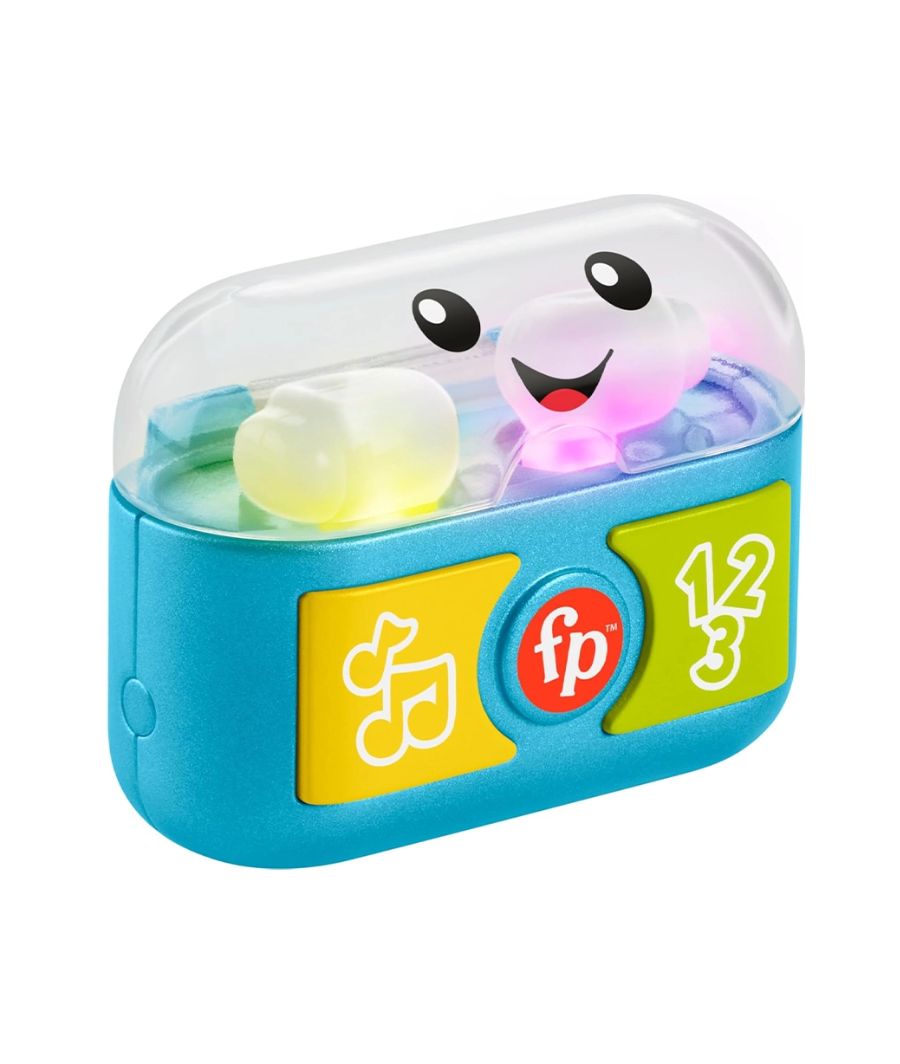 Fisher-Price Baby &amp; Toddler Toy Laugh &amp; Learn Play Along Ear Buds with Music Lights Ages 6+ Months – Image 5