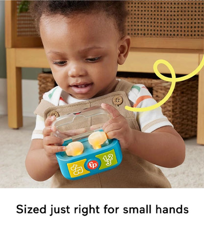 Fisher-Price Baby &amp; Toddler Toy Laugh &amp; Learn Play Along Ear Buds with Music Lights Ages 6+ Months – Image 4