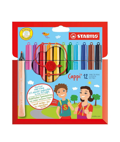 Fibre-Tip Pen with Cap-Ring - Pack of 12 – Image 5