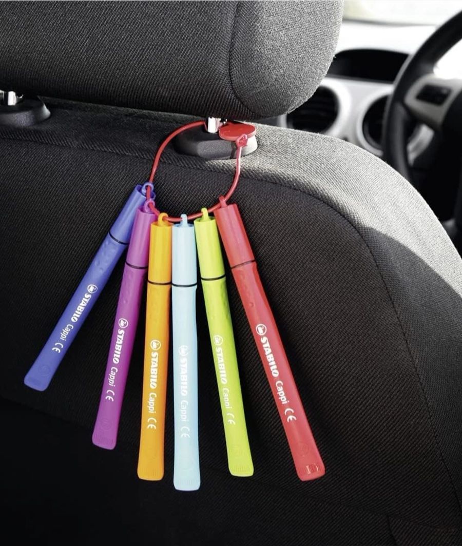 Fibre-Tip Pen with Cap-Ring - Pack of 12 – Image 3