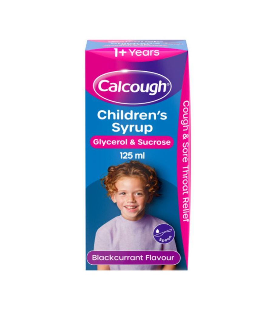 CalCough Children's Syrup Blackcurrant Flavour 1 Year + 125ml