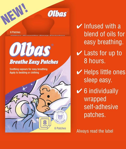 Olbas Breathe Easy Patches 6pk – Image 2