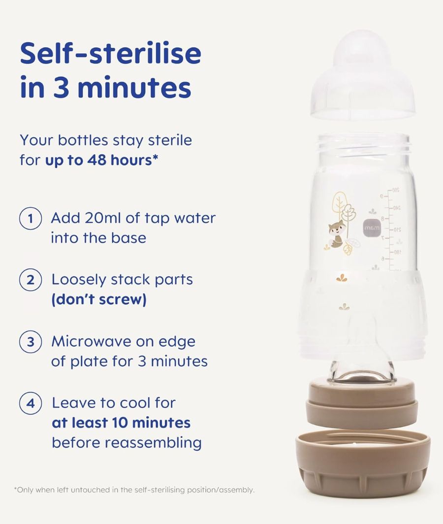 MAM Easy Start Anti-Colic Baby Bottles | 2 Pack (2 x 260ml) – Image 4