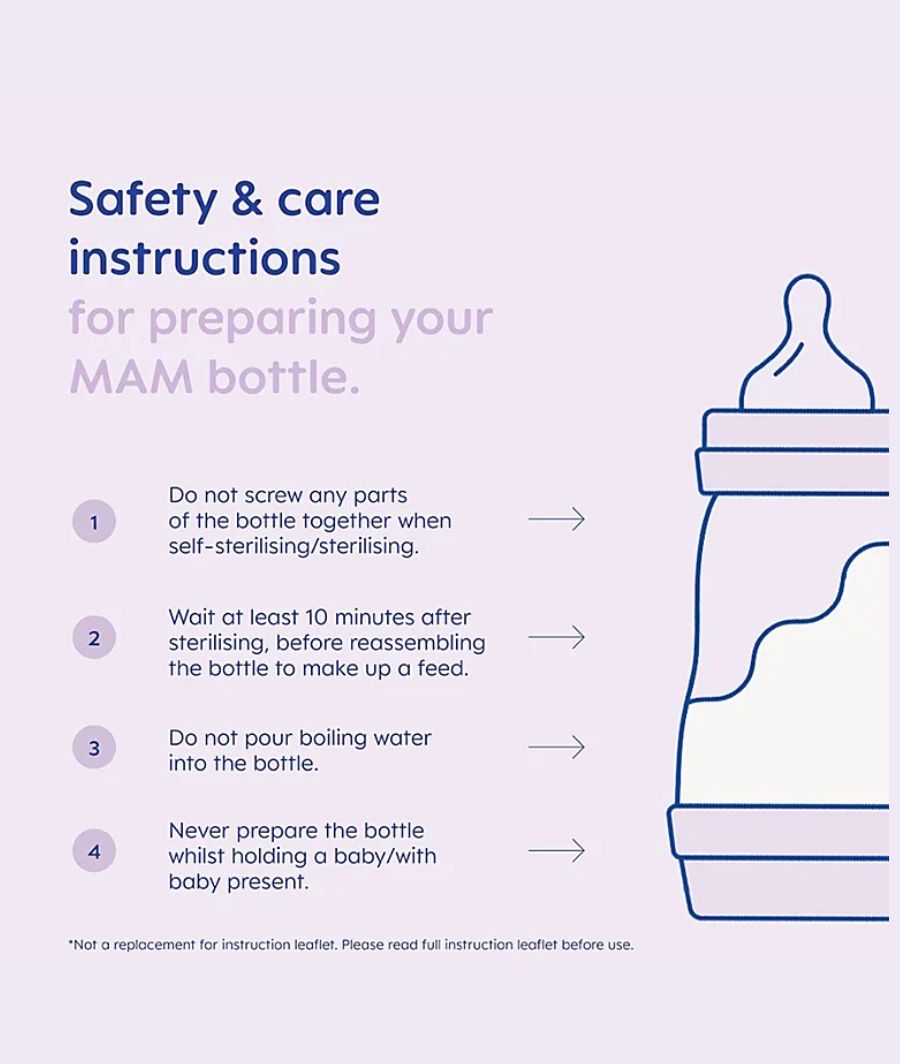 MAM Easy Start Anti-Colic Baby Bottles | 2 Pack (2 x 260ml) – Image 3