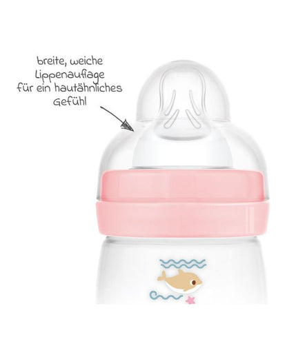 MAM PP bottle Easy Start Anti-Colic 160 ml - Dolphin - Pink – Image 3