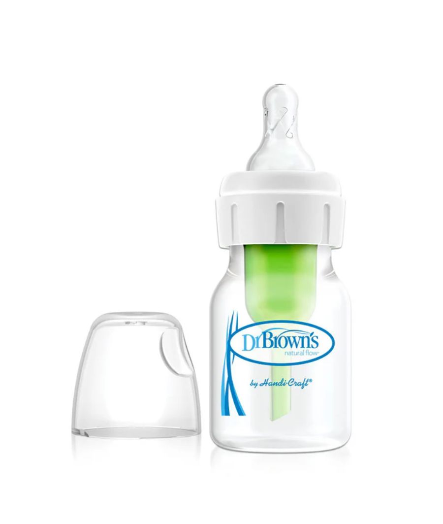 Dr Brown's Options+ Anti Colic Narrow Neck Bottle with Level 1 Teat, 60ml
