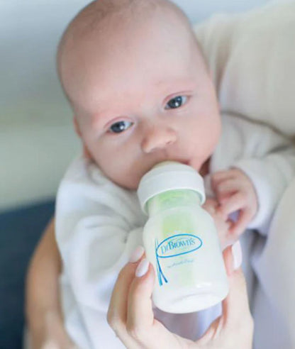 Dr Brown's Options+ Anti Colic Narrow Neck Bottle with Level 1 Teat, 60ml – Image 2