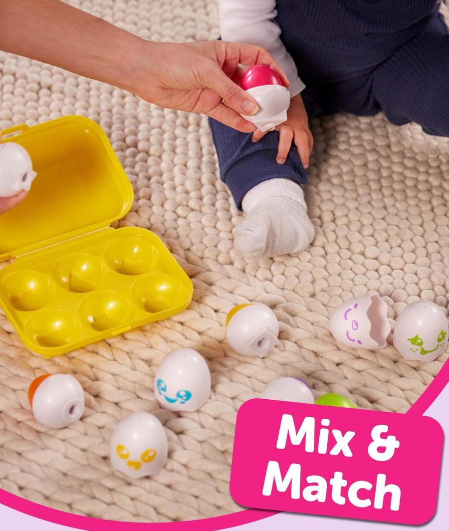 TOMY Toomies Hide & Squeak Eggs Toddler Toys – Image 5