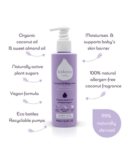 Coconut Oil Baby Lotion Natural Coconut