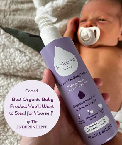 Coconut Oil Baby Lotion Natural Coconut – Image 3