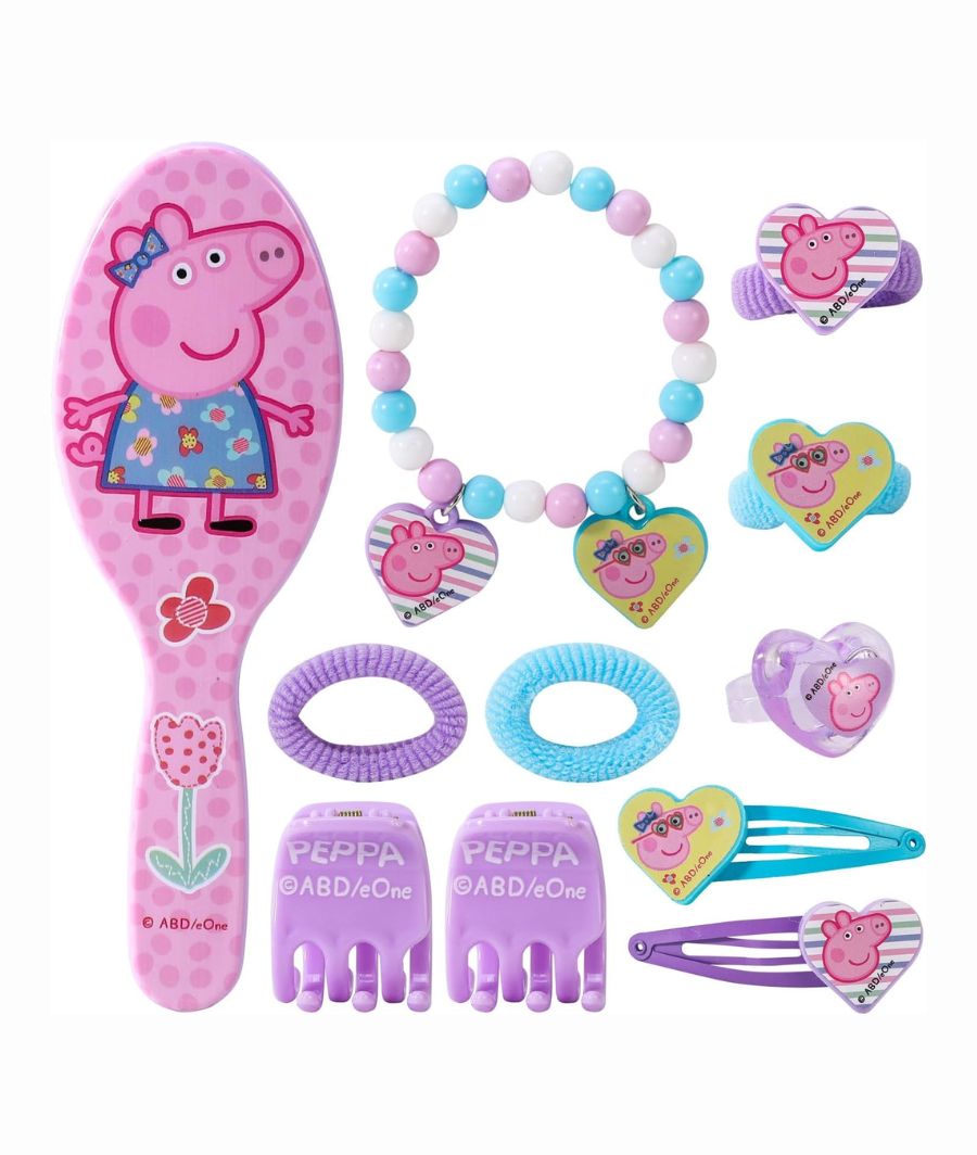 Peppa Pig 11 Piece Jewellery & Fashion Accessories Beauty Set – Image 2