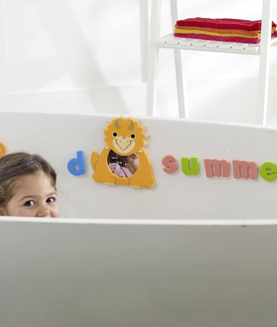 Rng Big Bathtime Buddies Alphabet Set, Bath Toys for 3 Year Olds  3+ Years, Multicoloured, 72 Letters