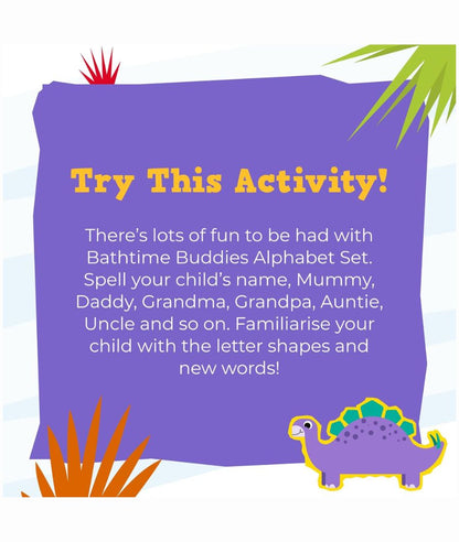Rng Big Bathtime Buddies Alphabet Set, Bath Toys for 3 Year Olds  3+ Years, Multicoloured, 72 Letters – Image 3