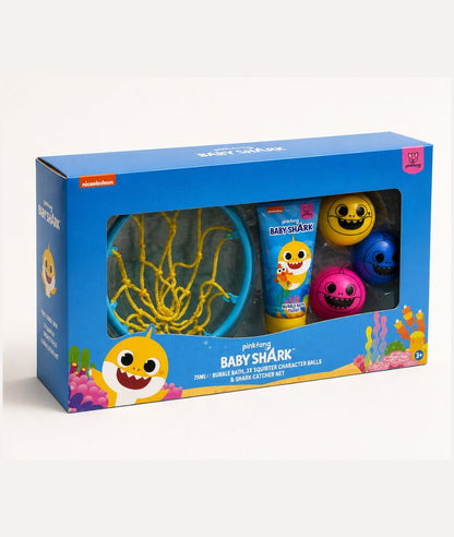 Baby Shark Bath Basketball Set With 75Ml Bath & Shower Gel
