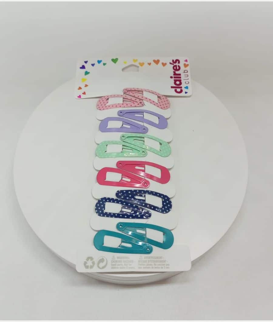 6 Pack Hair Clips